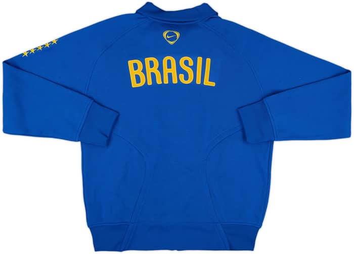2008-09 Brazil Nike Track Jacket - 9/10 - (L)