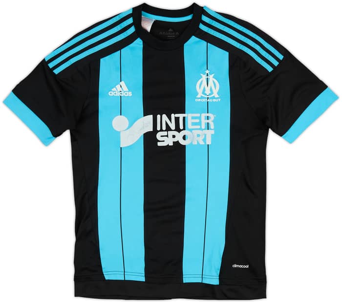 2015-16 Olympique Marseille Away Shirt Bebeto #99 - 4/10 - (XL.Boys)