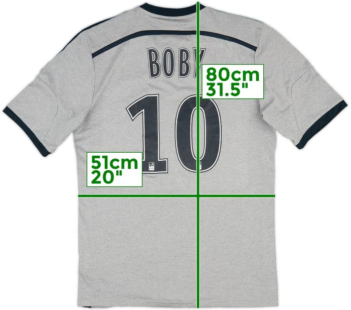 2014-15 Olympique Marseille Third Shirt Boby #10 - 5/10 - (L)