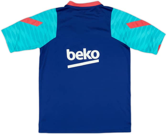 2021-22 Barcelona Nike Training Shirt - 8/10 - (XL.Boys)
