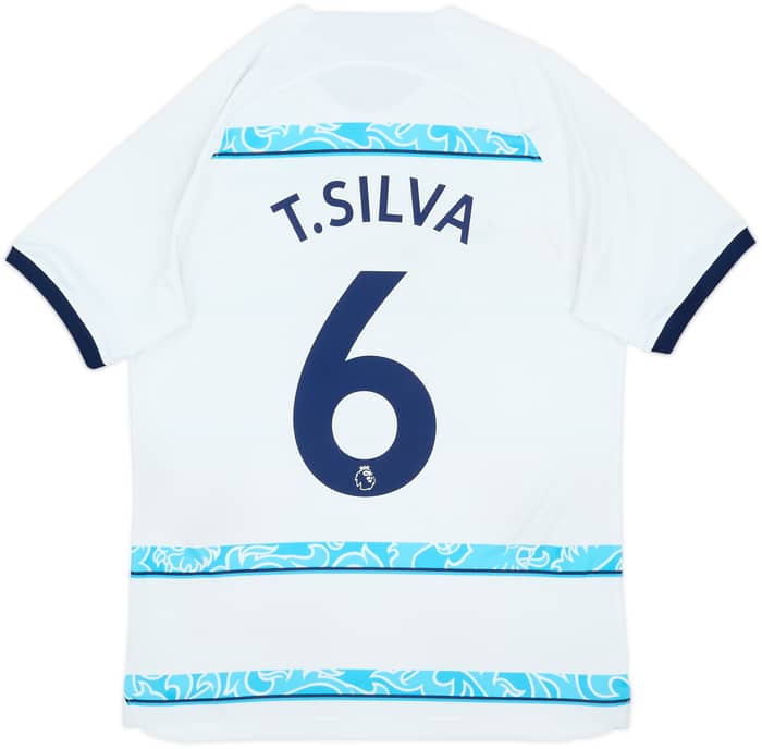 2022-23 Chelsea Away Shirt T.Silva #6 - 8/10 - (M)