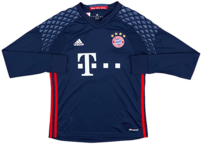 2016-17 Bayern Munich GK Shirt Neuer #1 - 7/10 - (M.Boys)