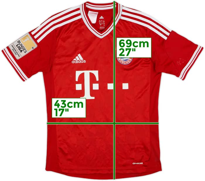 2013-14 Bayern Munich Home Shirt Shaqiri #11 - 4/10 - (L.Boys)