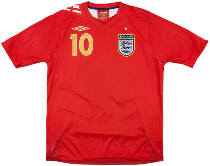2006-08 England Away Shirt Owen #10 - 5/10 - (M)