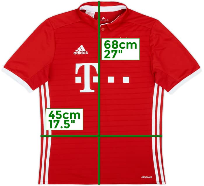 2016-17 Bayern Munich Home Shirt - 10/10 - (XL.Boys)