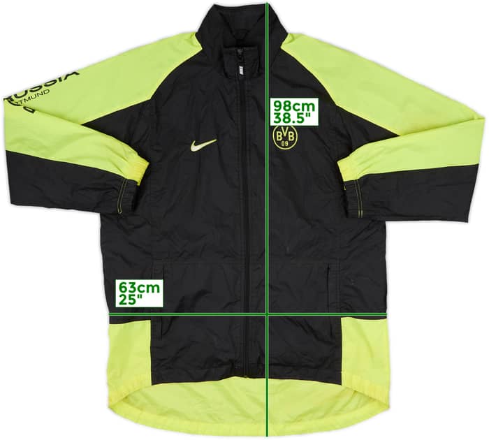 1997-98 Borussia Dortmund Nike Rain Jacket - 8/10 - (XL)