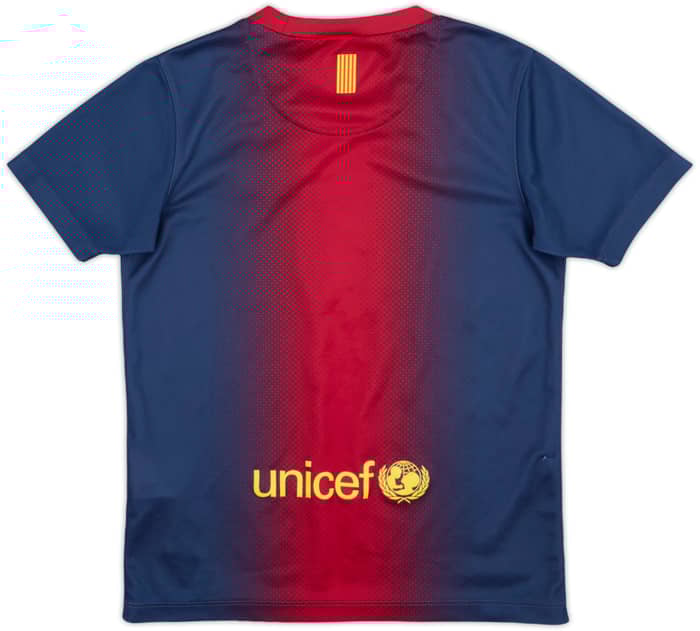 2012-13 Barcelona Home Shirt - 8/10 - (S.Boys)