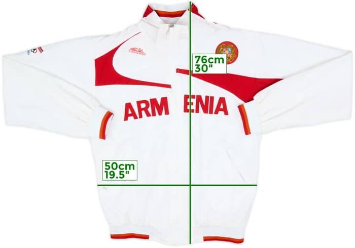 2012 Armenia Olympic Forward Track Jacket - 6/10 - (XL)