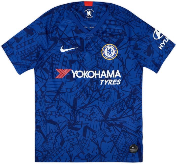 2019-20 Chelsea Home Shirt Pulisic #22 - 8/10 - (S)