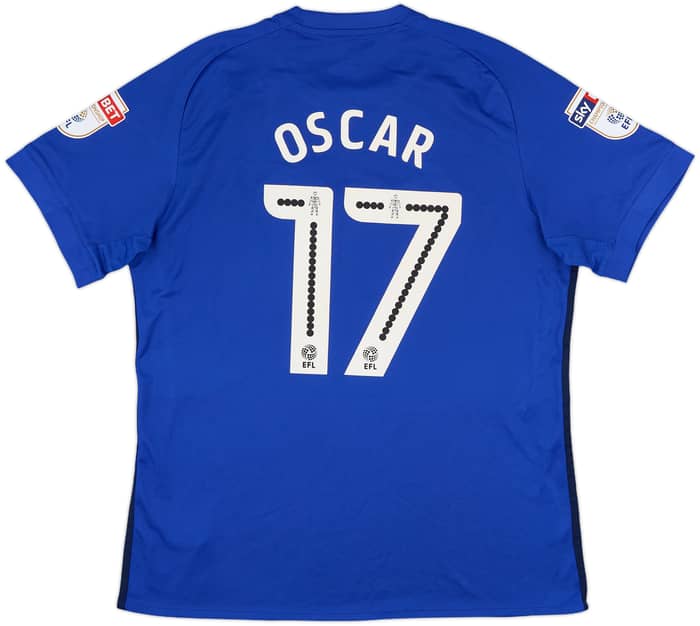 2017-18 Cardiff City Home Shirt Oscar #17 - 7/10 - (L)