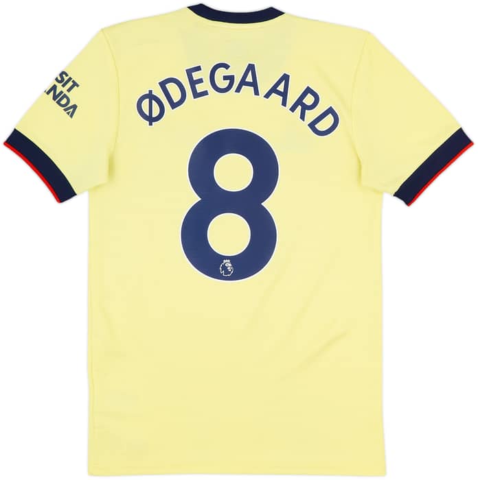 2021-22 Arsenal Away Shirt Odegaard #8 - 8/10 - (XS)