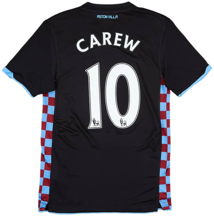 2010-11 Aston Villa Away Shirt Carew #10 - 9/10 - (S)