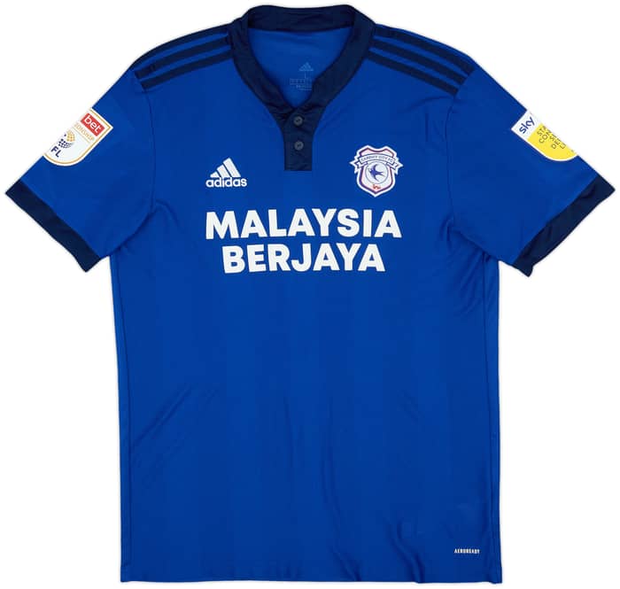 2021-22 Cardiff Home Shirt Moore #10 - 9/10 - (L)