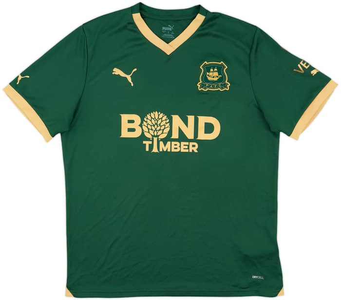 2022-23 Plymouth Argyle Home Shirt - 10/10 - (L)