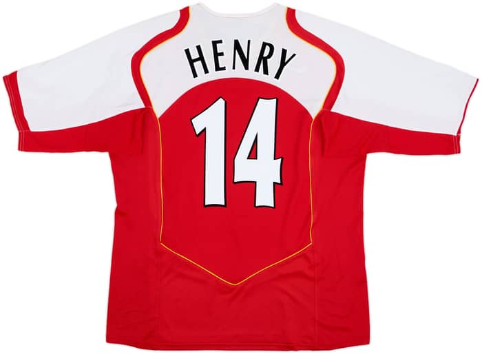 2004-05 Arsenal Home Shirt Henry #14 - 10/10 - (XL)
