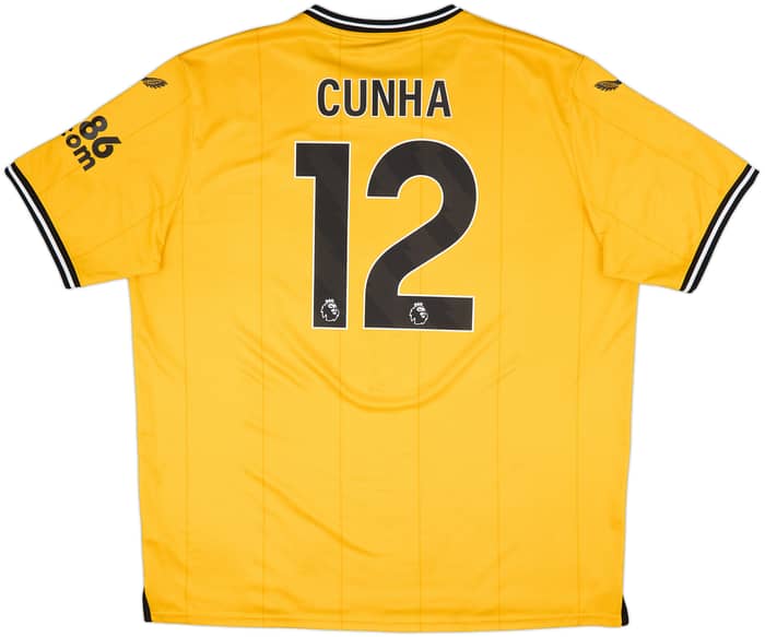 2023-24 Wolves Home Shirt Cunha #12 - 8/10 - (3XL)