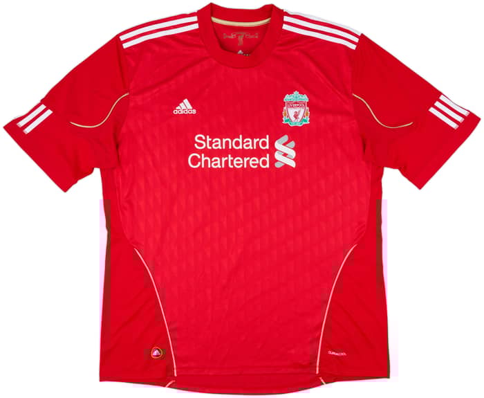 2010-12 Liverpool Home Shirt Suarez #7 - 7/10 - (3XL)