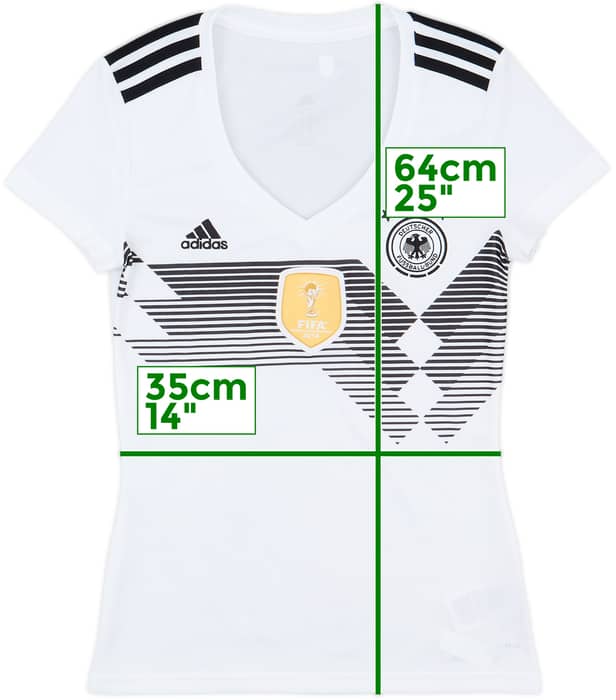 2018-19 Germany Home Shirt - 8/10 - (Women's XS)