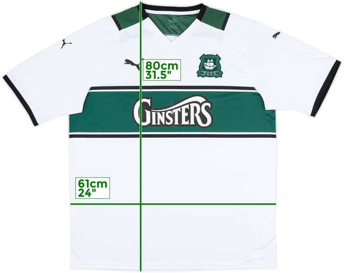 2021-22 Plymouth Away Shirt - 10/10 - (XXL)