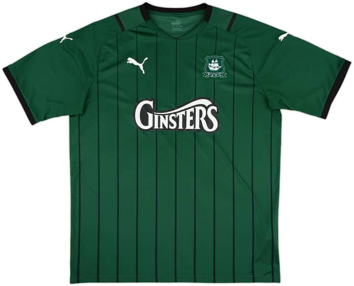 2021-22 Plymouth Argyle Home Shirt - 10/10 - (XL)