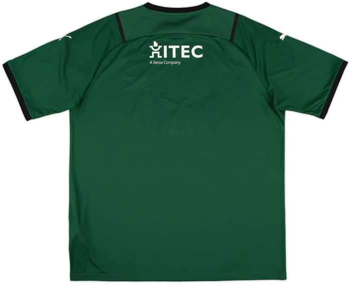 2021-22 Plymouth Argyle Home Shirt - 10/10 - (XL)