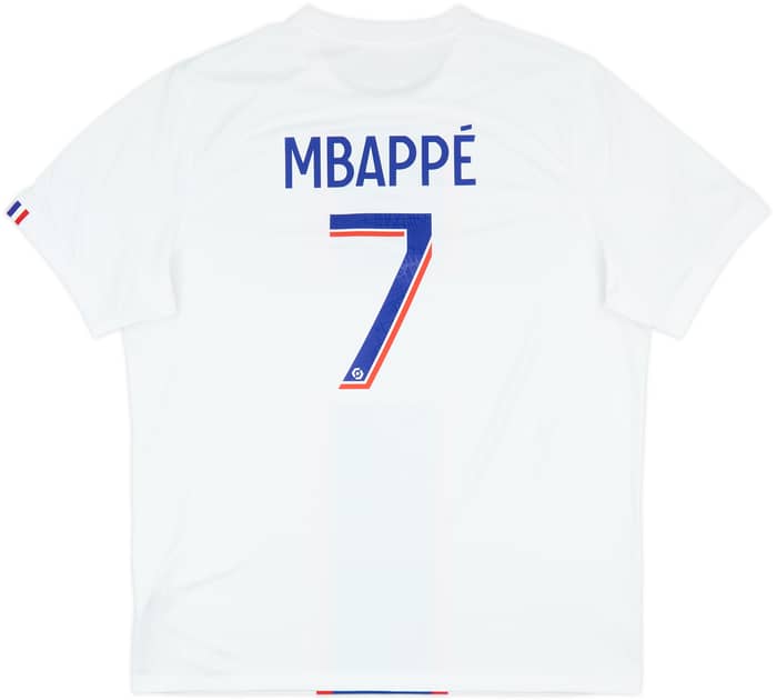 2022-23 Paris Saint-Germain Third Shirt Mbappe #7 - 8/10 - (XL)