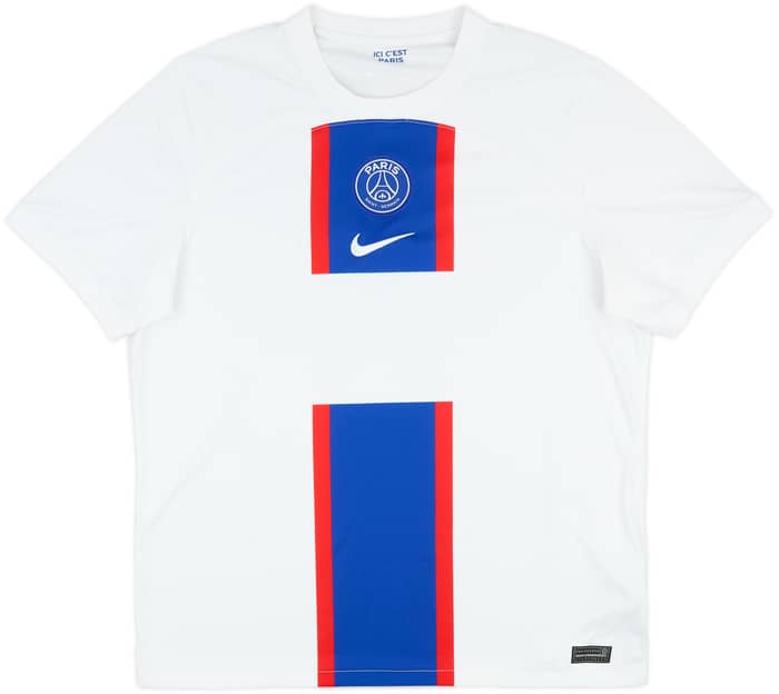 2022-23 Paris Saint-Germain Third Shirt Mbappe #7 - 8/10 - (XL)
