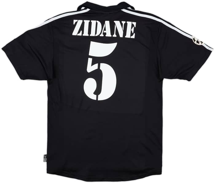 2001 Real Madrid Away Shirt Zidane #5 - 9/10 - (S)