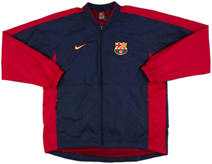 1999-00 Barcelona Nike Track Jacket - 8/10 - (M)