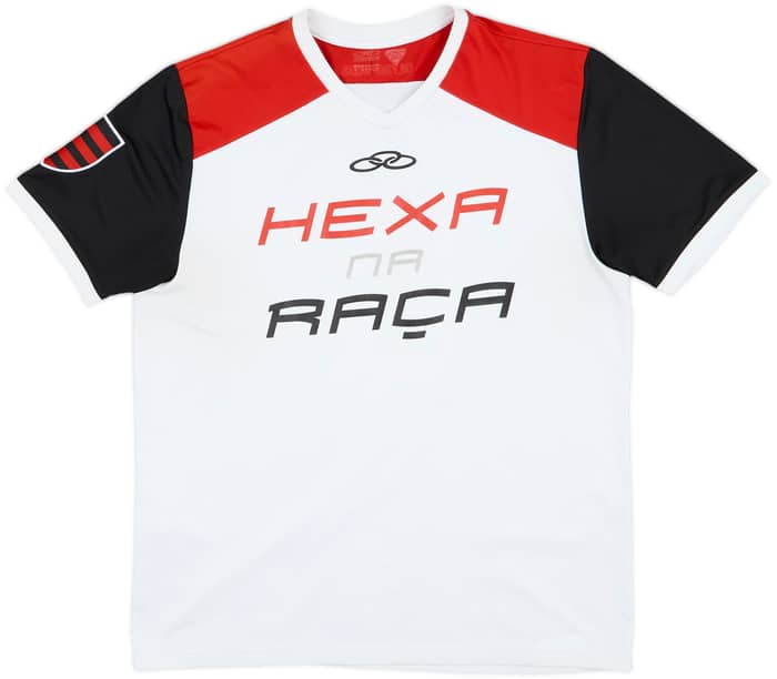 2009 Flamengo Olympikus Training Shirt #6 - 9/10 - (L)