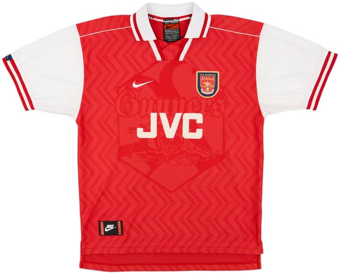 1996-98 Arsenal Home Shirt Wright #8 - 8/10 - (L)