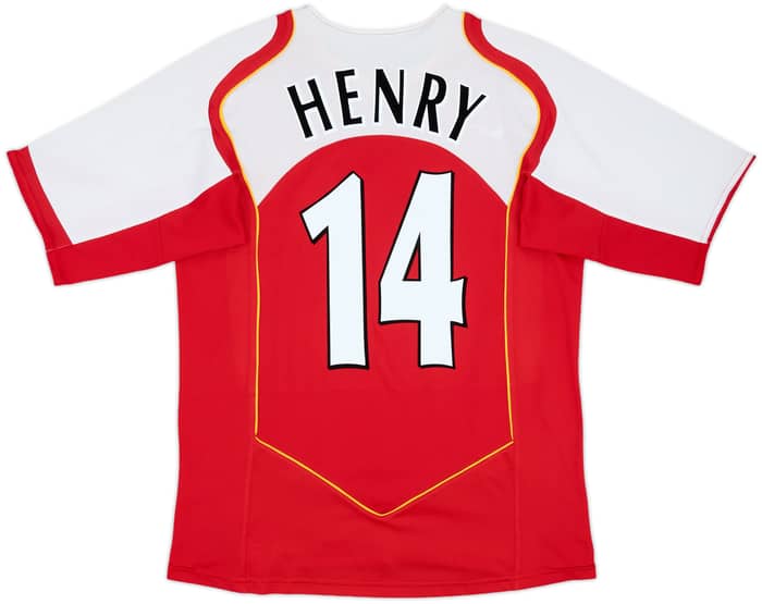 2004-05 Arsenal Home Shirt Henry #14 - 8/10 - (M)