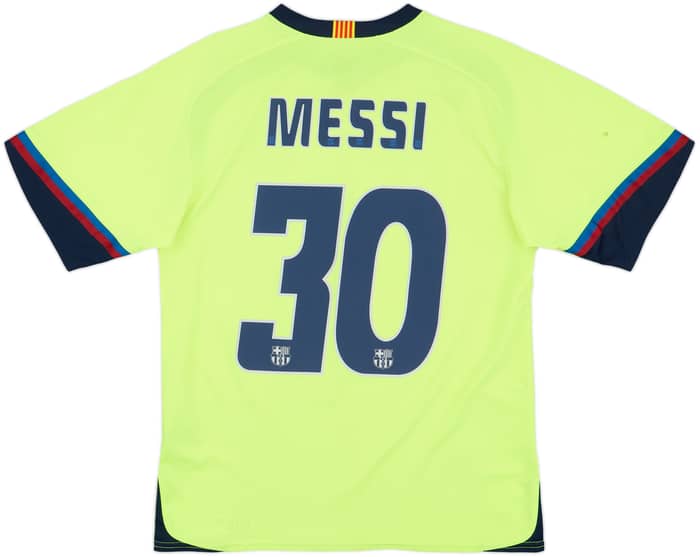 2005-06 Barcelona Basic Away Shirt Messi #30 - 8/10 - (M)