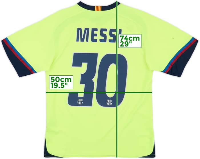 2005-06 Barcelona Basic Away Shirt Messi #30 - 8/10 - (M)