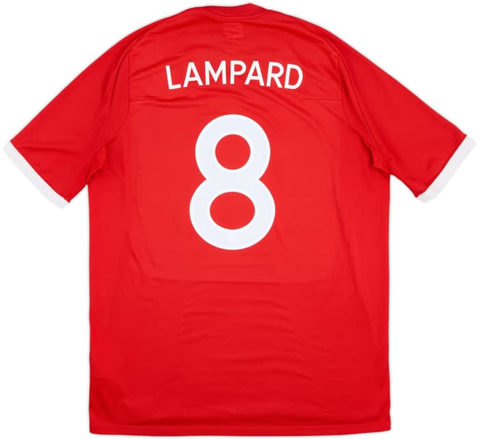 2010-11 England Away Shirt Lampard #8 - 6/10 - (XL)