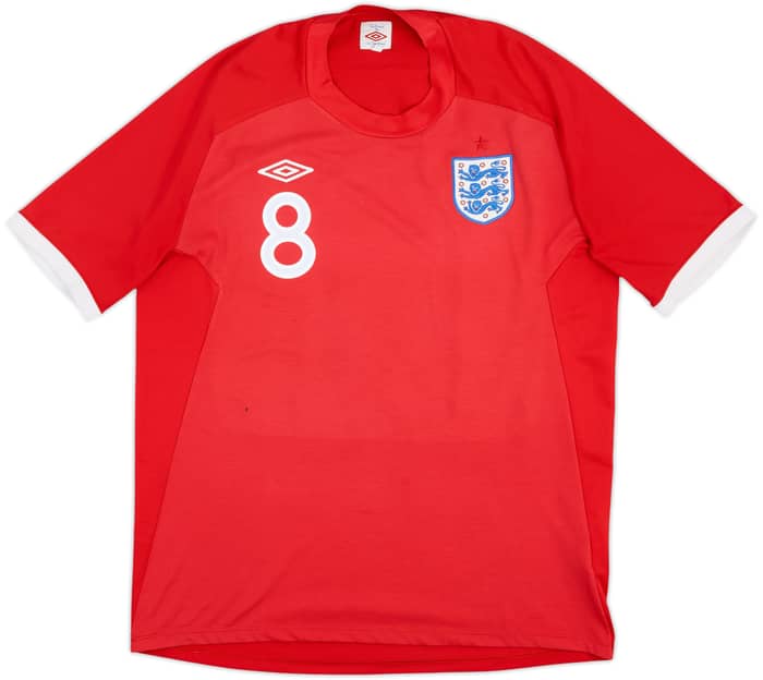 2010-11 England Away Shirt Lampard #8 - 6/10 - (XL)