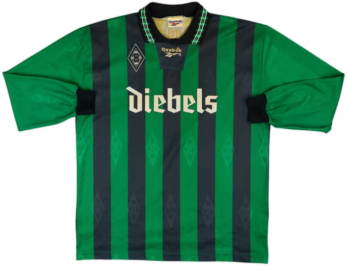 1995-96 Borussia Monchengladbach Away L/S Shirt - 5/10 - (XXL)