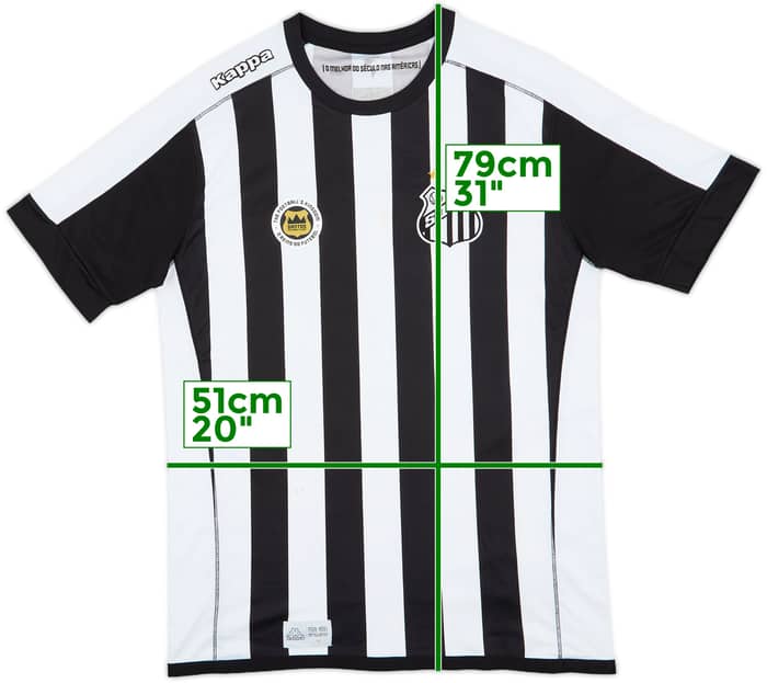 2017 Santos Away Shirt #82 - 6/10 - (L)