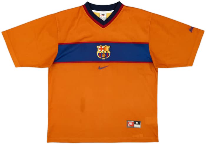 1998-00 Barcelona Basic Third Shirt Rivaldo #11 - 10/10 - (M)