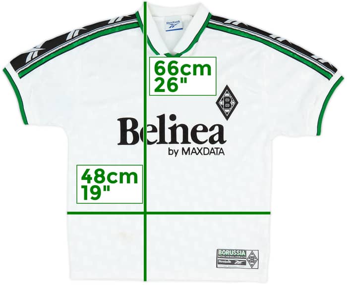 1998-99 Borussia Monchengladbach Home Shirt - 9/10 - (S)