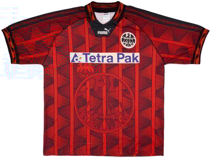 1995-96 Eintracht Frankfurt Home Shirt Okocha #10 - 6/10 - (XL)