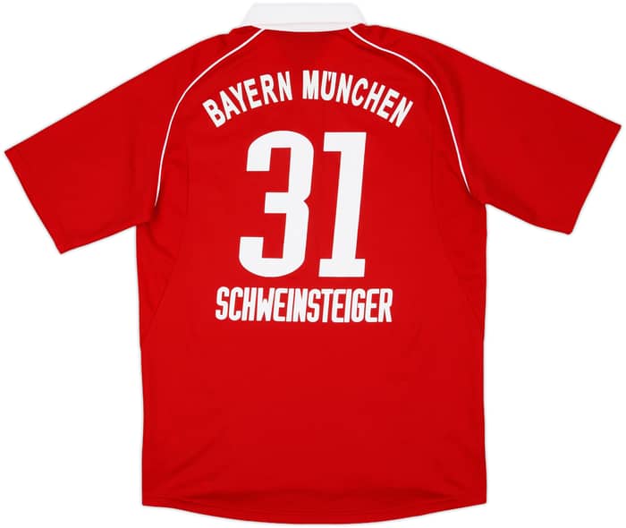 2005-06 Bayern Munich Home Shirt Schweinsteiger #31 - 10/10 - (M)