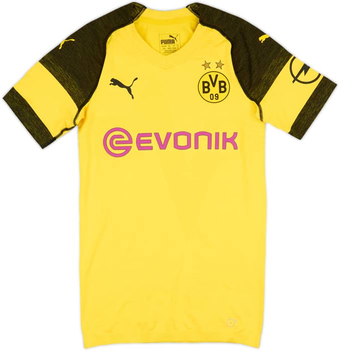 2018-19 Borussia Dortmund Player Issue Home Shirt - 8/10 - (M)