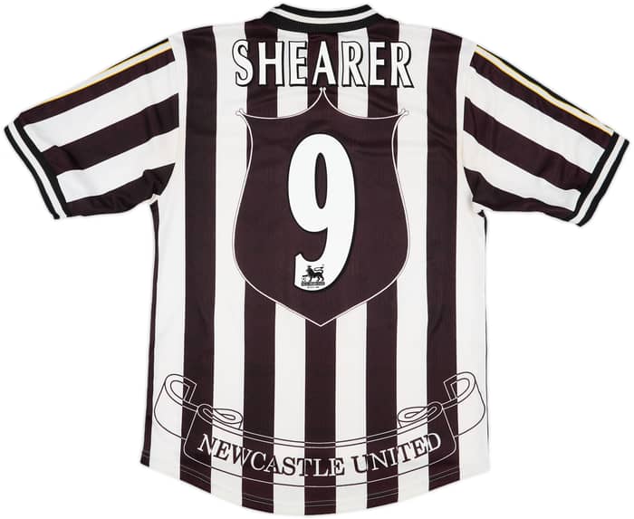 1997-99 Newcastle Home Shirt Shearer #9 - 9/10 - (M)