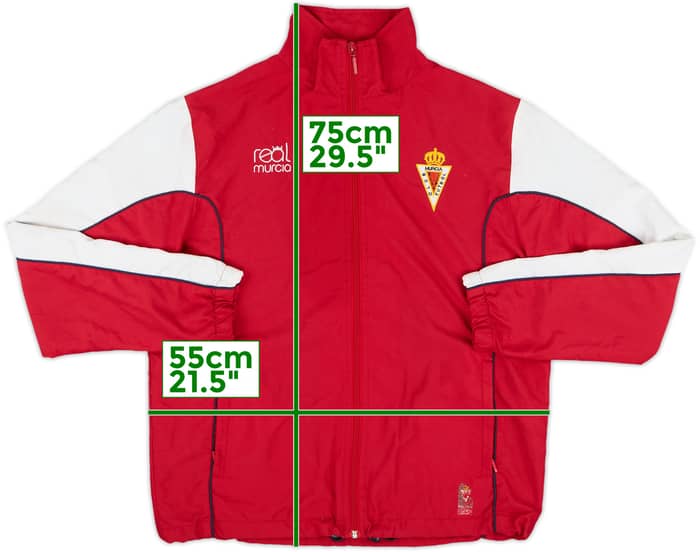 2008-09 Real Murcia Track Jacket - 7/10 - (S)