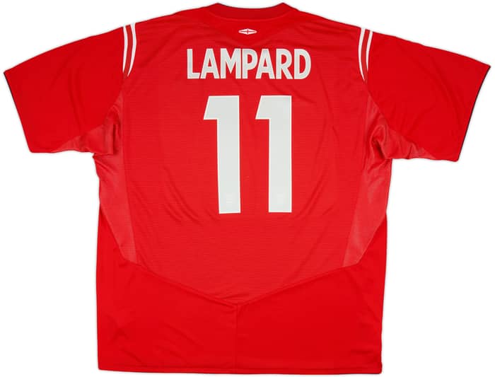 2004-06 England Away Shirt Lampard #11 - 8/10 - (3XL)