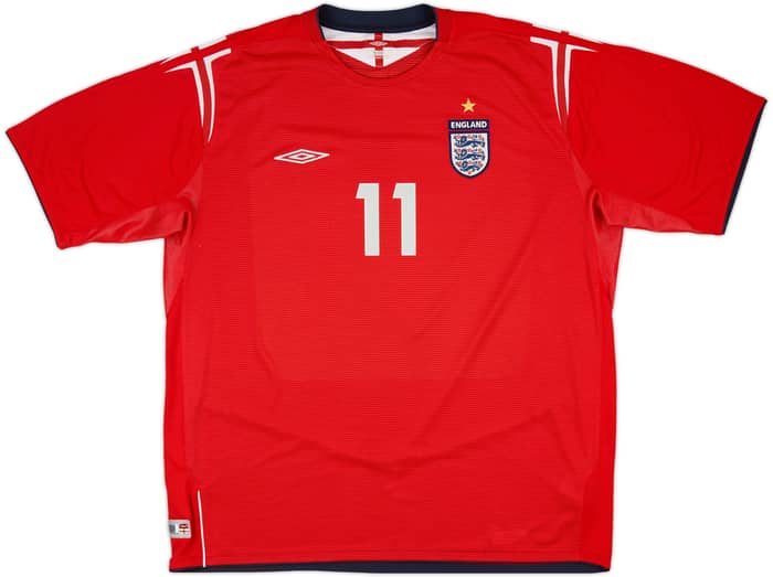 2004-06 England Away Shirt Lampard #11 - 8/10 - (3XL)