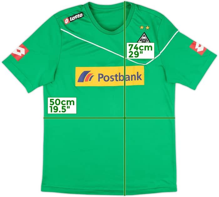 2012-13 Borussia Monchengladbach Lotto Training Shirt - 7/10 - (L)