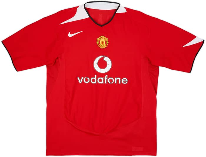 2004-06 Manchester United Home Shirt Ronaldo #7 - 6/10 - (L)