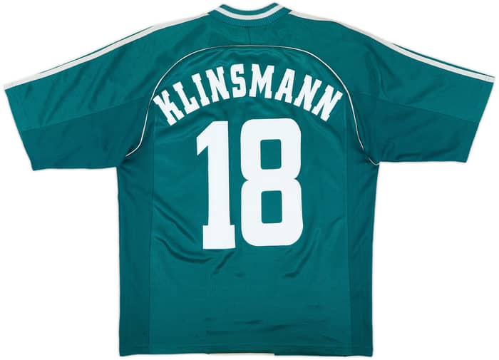 1998-00 Germany Away Shirt Klinsmann #18 - 7/10 - (M)